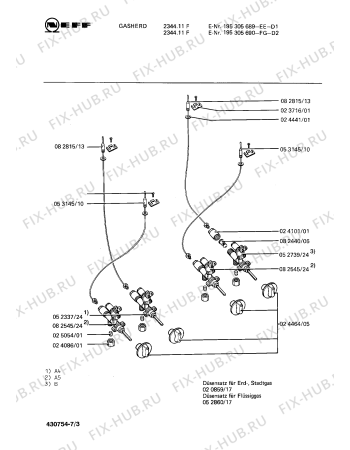 Схема №6 HG6490 с изображением Дюза для электропечи Siemens 00020859