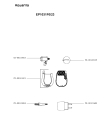 Схема №1 EP1031F0/23 с изображением Элемент корпуса для электроэпилятора Rowenta CS-00143421