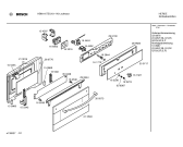 Схема №2 HBN116TEU с изображением Панель для электропечи Bosch 00350717