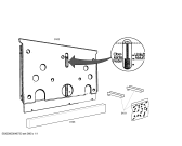 Схема №1 Z5460X0 с изображением Инструкция по установке/монтажу для вентиляции Bosch 00589174