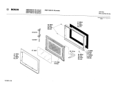 Схема №3 HMT642A с изображением Контактная пленка для свч печи Bosch 00058269