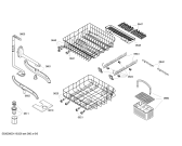 Схема №6 SE5VWE2 GS594 с изображением Передняя панель для посудомоечной машины Bosch 00660836