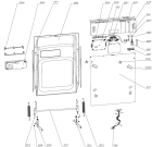 Схема №1 GV50211 (476348) с изображением Дверь для посудомойки Gorenje 429584