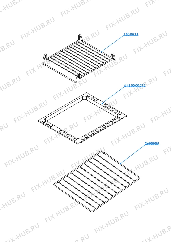 Большое фото - Всякое для холодильника Electrolux 1053102560 в гипермаркете Fix-Hub