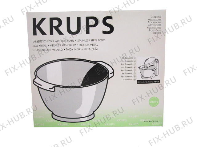 Большое фото - Сосуд для кухонного комбайна Krups F7327510 в гипермаркете Fix-Hub
