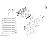 Схема №4 WM12E460SA с изображением Панель управления для стиральной машины Siemens 00707204
