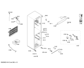 Схема №2 KK20V71RTI с изображением Дверь для холодильника Siemens 00249469