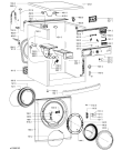 Схема №2 WWDC62101 (F091426) с изображением Блок управления для стиралки Indesit C00365294