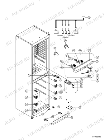 Схема №8 ARC 5400 с изображением Микрореле для холодильной камеры Whirlpool 480188800107