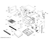 Схема №3 BM451710 с изображением Планка для электропечи Bosch 11008720