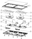 Схема №1 IC3400DP(245499, C20K9) с изображением Запчасть для составляющей Gorenje 397939