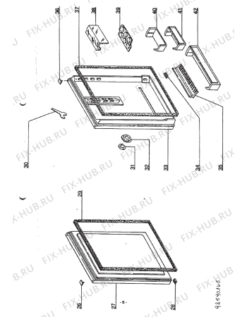 Взрыв-схема стиральной машины Electrolux ER3036U - Схема узла Section 2