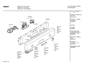 Схема №6 SGI4010 с изображением Передняя панель для электропосудомоечной машины Bosch 00362731
