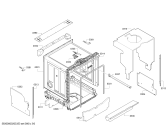 Схема №5 SBA46AX00N accent line с изображением Силовой модуль запрограммированный для электропосудомоечной машины Bosch 12018105