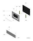 Схема №3 ACM 878 WH с изображением Панель для духового шкафа Whirlpool 480121102629