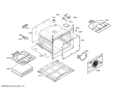 Схема №6 HLN654020 с изображением Фронтальное стекло для электропечи Bosch 00477980