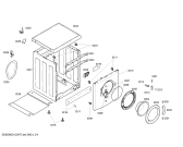 Схема №4 WM08G0R8TI SILVER1086 с изображением Винт для стиралки Siemens 00183689