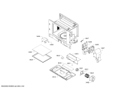 Схема №3 HMT85ML53 с изображением Модуль управления для микроволновой печи Bosch 00687811