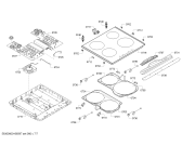 Схема №4 HCE748353U с изображением Стеклокерамика для плиты (духовки) Bosch 00712068