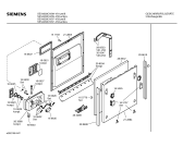Схема №5 SL54430 с изображением Вкладыш в панель для электропосудомоечной машины Siemens 00299751