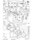 Схема №2 WA 4350/1-DK с изображением Обшивка для стиральной машины Whirlpool 481245319928