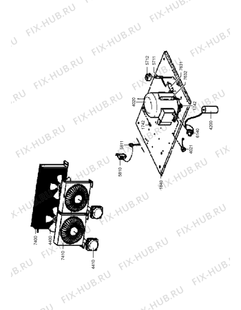 Схема №4 ADN110 с изображением Обшивка для холодильной камеры Whirlpool 482000001380