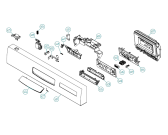 Схема №5 D5155 XL NO   -SS Bi (337873, DW70.5) с изображением Сенсорная панель для электропосудомоечной машины Gorenje 269118