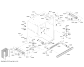 Схема №14 T42BD810NS с изображением Панель для посудомойки Bosch 00743569