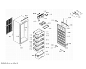 Схема №2 RF240300 с изображением Емкость для холодильной камеры Bosch 00672479