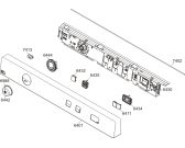 Схема №1 W6324 T (502188, WM70.1) с изображением Переключатель для стиральной машины Gorenje 414440