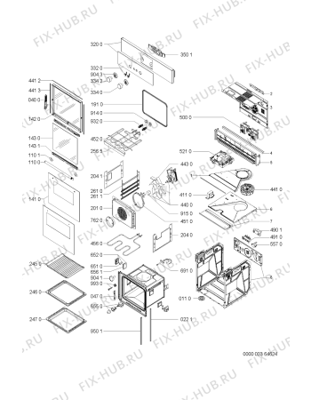 Схема №1 BLZA7900/IN с изображением Панель для духового шкафа Whirlpool 481245249144