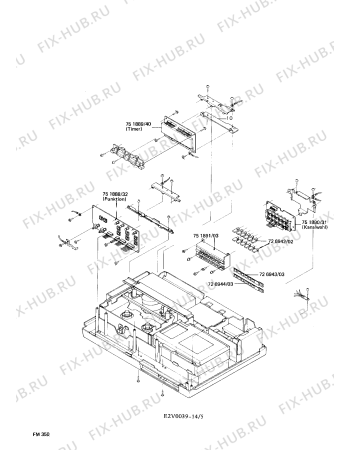 Взрыв-схема видеотехники Siemens FM350763 - Схема узла 06