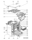 Схема №2 SNI 2514 WS с изображением Крышечка для плиты (духовки) Whirlpool 481945069702