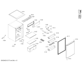 Схема №2 KTL15NW3A Bosch с изображением Крышка для холодильной камеры Bosch 00778614