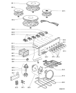 Схема №2 ACM 349 WH с изображением Переключатель для плиты (духовки) Whirlpool 481241128797