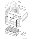 Схема №5 BE5013021M с изображением Микромодуль для электропечи Aeg 973944185999010