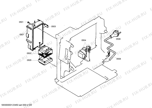 Схема №8 TCA6401 Benvenuto B40 с изображением Чистящее средство для электрокофеварки Bosch 00310772