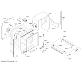 Схема №6 SHE55R52UC SilencePlus 46 dBA с изображением Панель управления для электропосудомоечной машины Bosch 00686976