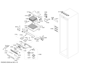 Схема №6 B24IR70NSP с изображением Выдвижной ящик для холодильной камеры Bosch 00477941