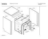 Схема №6 SE23A915EU с изображением Инструкция по эксплуатации для электропосудомоечной машины Siemens 00585017