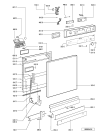 Схема №2 GSF GULDSEGL-1 WS с изображением Панель для посудомоечной машины Whirlpool 481245372288