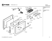 Схема №4 P1HEB31020 с изображением Инструкция по установке/монтажу для плиты (духовки) Bosch 00594873