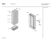 Схема №3 KDW4095 с изображением Передняя панель для холодильника Bosch 00361677