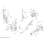 Схема №6 SGU54E08SK с изображением Панель управления для посудомоечной машины Bosch 00673007