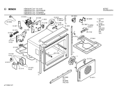 Схема №4 HEN256CCC с изображением Набор кнопок для плиты (духовки) Bosch 00069323