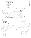 Схема №3 ADL 932 WH с изображением Панель для посудомоечной машины Whirlpool 481290508521