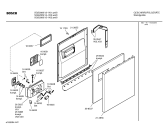 Схема №6 SGS20A39EU с изображением Передняя панель для посудомойки Bosch 00356349