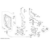 Схема №6 SMS63L08EA, Silence с изображением Силовой модуль запрограммированный для посудомойки Bosch 12019184