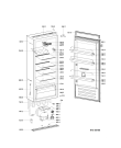 Схема №1 KCBNR126001UK (F155510) с изображением Другое для холодильной камеры Indesit C00447071