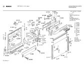 Схема №4 SMI7062SK с изображением Вкладыш в панель для посудомоечной машины Bosch 00277774
